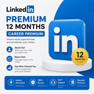 LinkedIn Career Premium – 12 Months Subscription