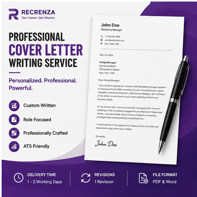 Professional Cover Letter Writing Service